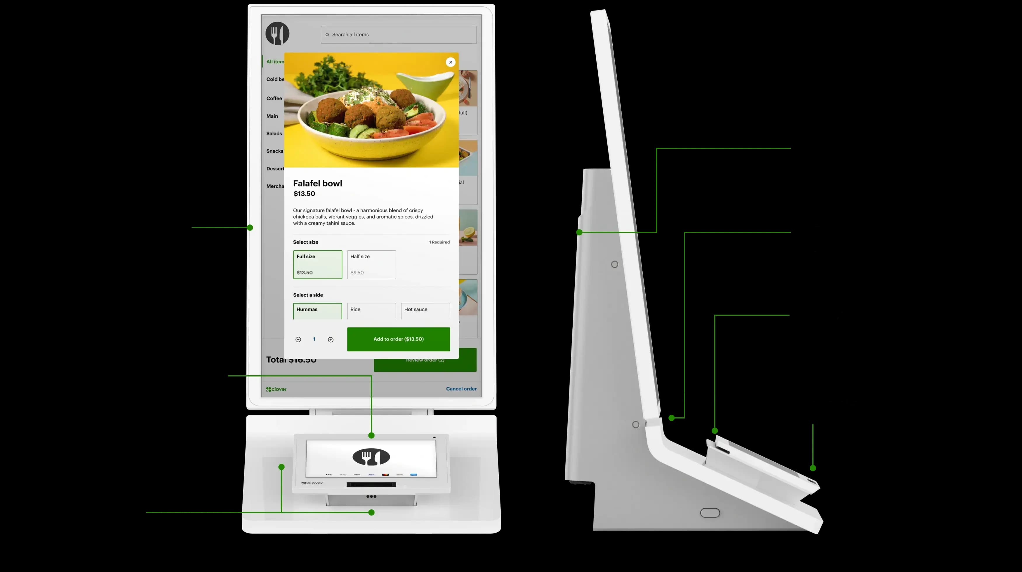 Clover Kiosk — alternate view
