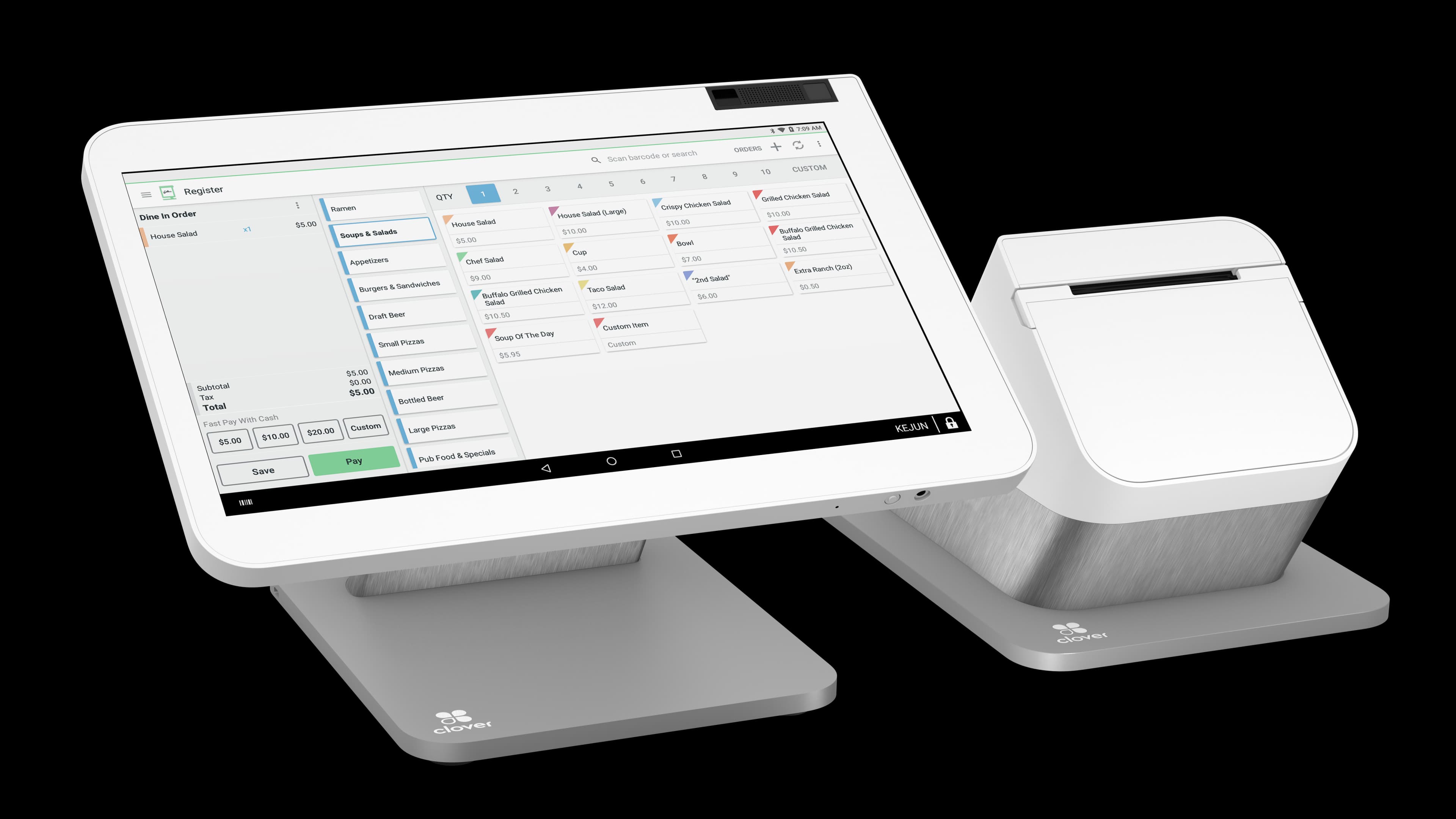 Clover Station Solo device
